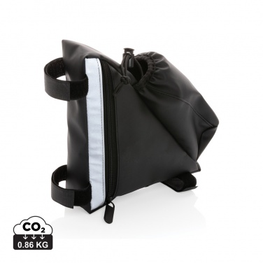 Logo trade corporate gift photo of: PU high visibility bike frame bag with bottle holder