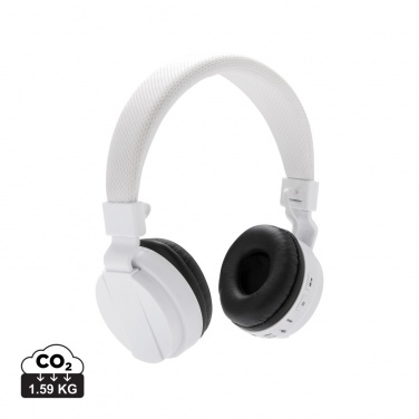 Logo trade corporate gifts image of: Foldable wireless headphone