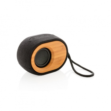 Logo trade corporate gifts image of: Bamboo X  speaker