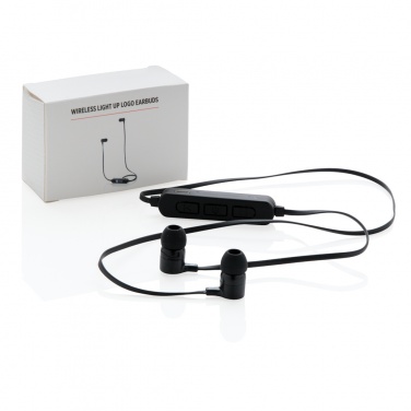 Logotrade promotional merchandise picture of: Light up logo wireless earbuds