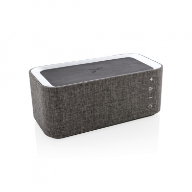 Logo trade promotional gift photo of: Vogue wireless charging speaker