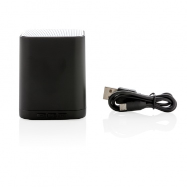 Logotrade corporate gift image of: Light up logo wireless speaker