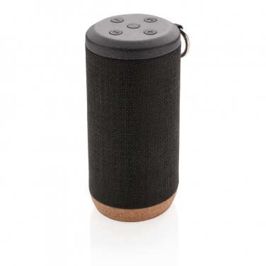 Logo trade corporate gifts picture of: Baia 10W wireless speaker, cork