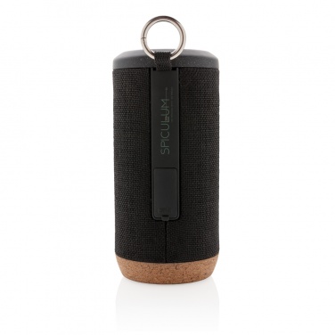 Logo trade promotional items picture of: Baia 10W wireless speaker, cork