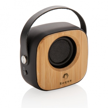 Logotrade promotional items photo of: Bamboo 3W Wireless Fashion Speaker