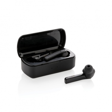 Logotrade advertising products photo of: Free Flow TWS earbuds in charging case