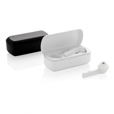 Logotrade promotional product image of: Free Flow TWS earbuds in charging case