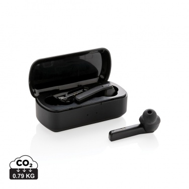 Logotrade business gift image of: Free Flow TWS earbuds in charging case