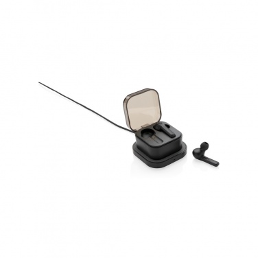 Logotrade promotional giveaway picture of: TWS earbuds in wireless charging case