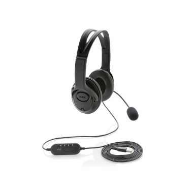 Logotrade business gifts photo of: Over ear wired work headset