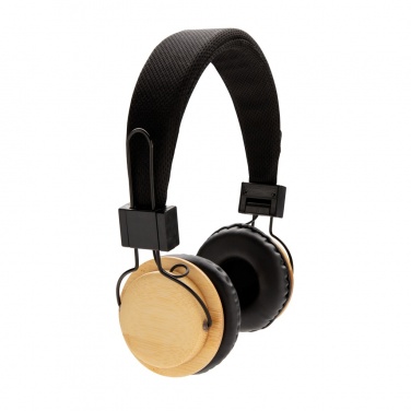 Logotrade corporate gifts photo of: Bamboo wireless headphone