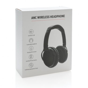 Logo trade business gifts image of: ANC wireless headphone