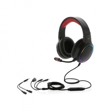 Logotrade promotional merchandise photo of: RGB gaming headset