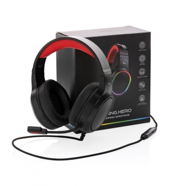 Logotrade promotional gift image of: RGB gaming headset