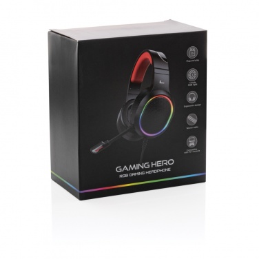 Logotrade promotional product image of: RGB gaming headset