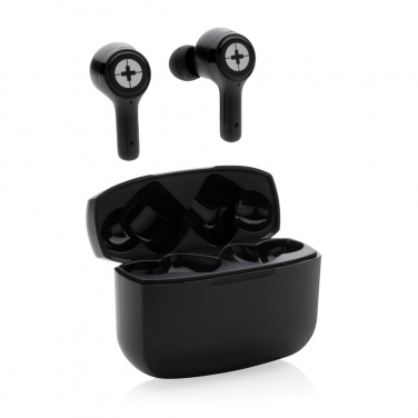 Logo trade promotional products picture of: Swiss Peak ANC TWS earbuds