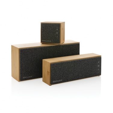 Logo trade promotional items picture of: Wynn 10W bamboo wireless speaker