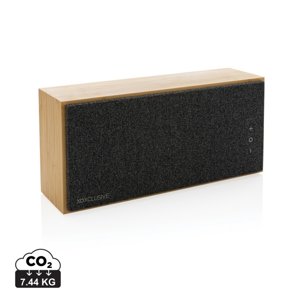 Logo trade promotional merchandise image of: Wynn 20W bamboo wireless speaker