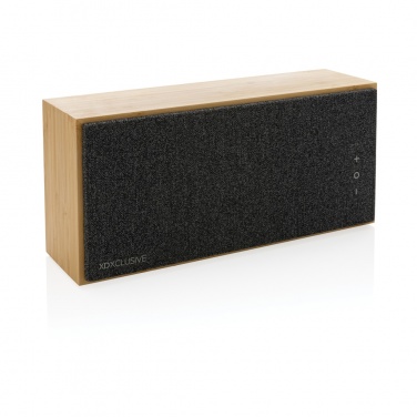 Logotrade business gift image of: Wynn 20W bamboo wireless speaker