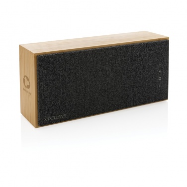 Logotrade corporate gift image of: Wynn 20W bamboo wireless speaker