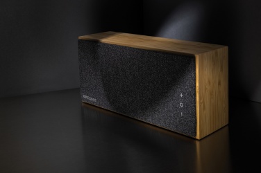 Logotrade promotional gift image of: Wynn 20W bamboo wireless speaker