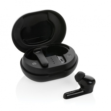 Logo trade business gift photo of: RCS standard recycled plastic TWS earbuds