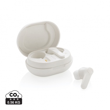 Logotrade promotional products photo of: RCS standard recycled plastic TWS earbuds