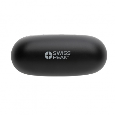 Logo trade promotional item photo of: RCS recycled plastic Swiss Peak TWS earbuds 2.0