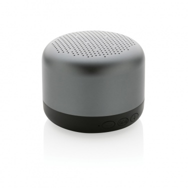 Logo trade promotional gifts image of: Terra RCS recycled aluminium 5W wireless speaker