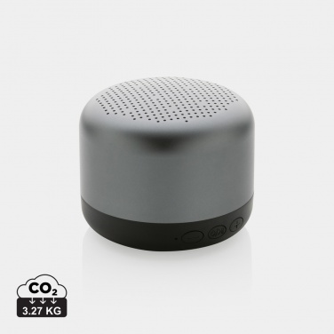 Logo trade advertising product photo of: Terra RCS recycled aluminium 5W wireless speaker