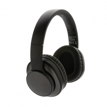 Logo trade promotional products picture of: Terra RCS recycled aluminium wireless headphone