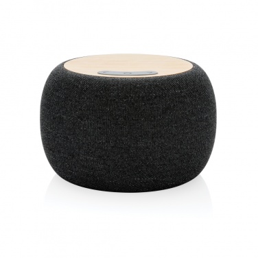 Logotrade promotional merchandise image of: RCS Rplastic/PET and bamboo 5W speaker