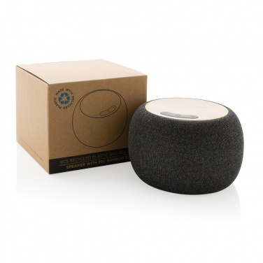 Logotrade corporate gift picture of: RCS Rplastic/PET and bamboo 5W speaker