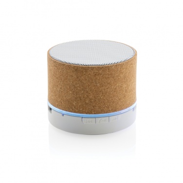 Logo trade promotional products picture of: Cork 3W wireless speaker