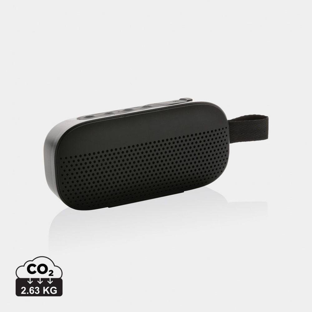 Logo trade promotional gifts image of: RCS recycled plastic Soundbox 5W speaker