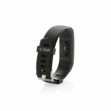 Logo trade business gifts image of: RCS recycled TPU Sense Fit with heart rate monitor