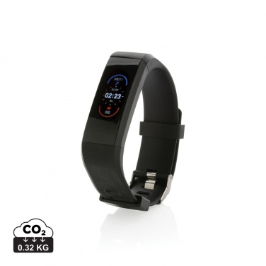 Logo trade advertising products image of: RCS recycled TPU Sense Fit with heart rate monitor