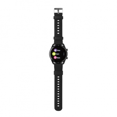 Logo trade business gift photo of: RCS recycled TPU Fit Watch round