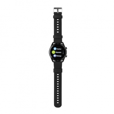 Logo trade advertising product photo of: RCS recycled TPU Fit Watch round