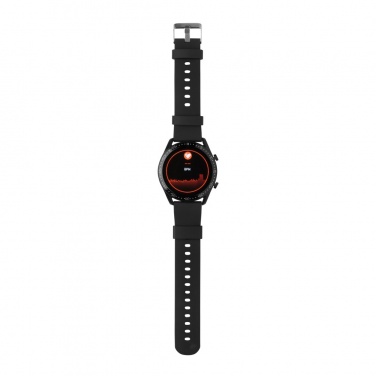 Logo trade promotional gifts picture of: RCS recycled TPU Fit Watch round