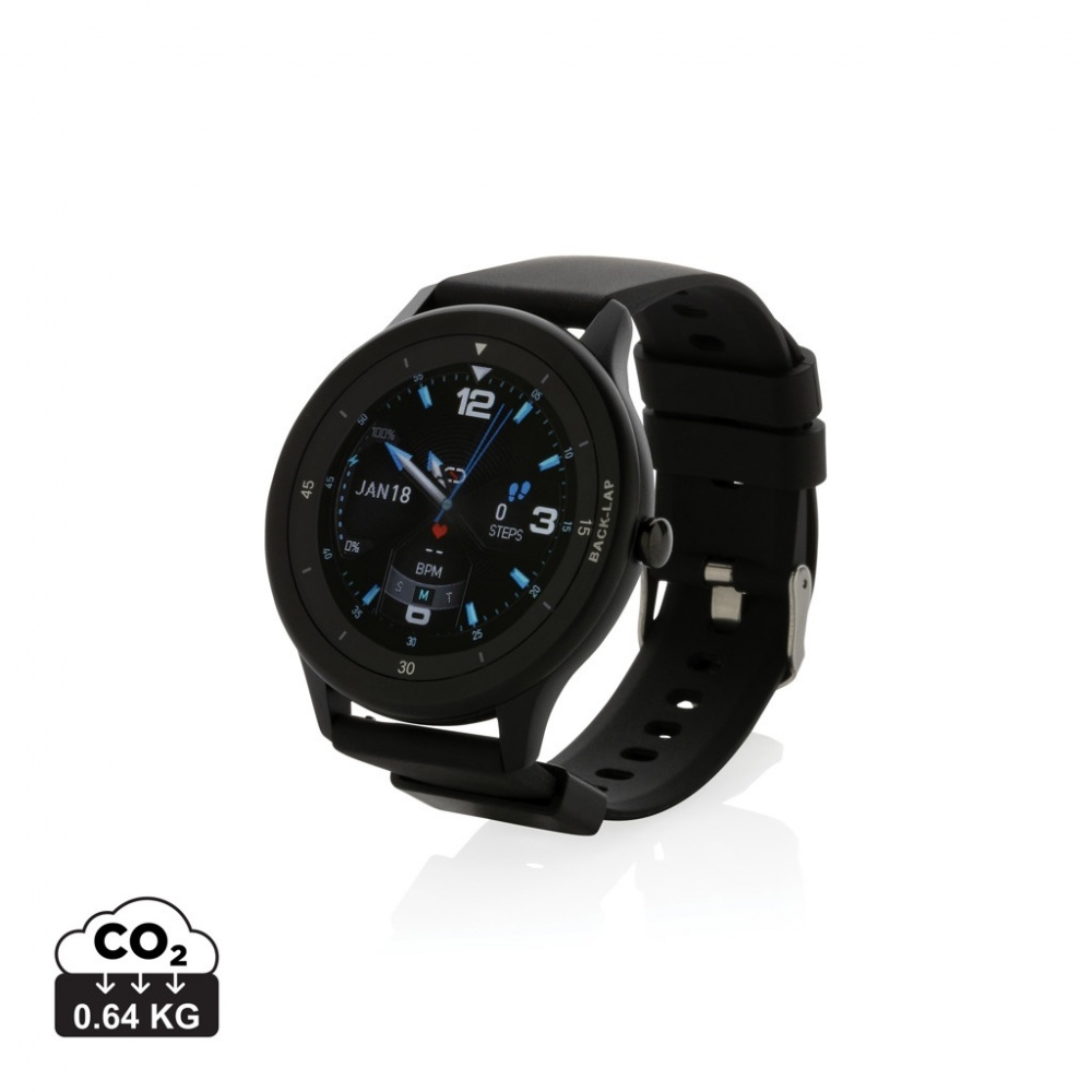 Logotrade promotional item image of: Swiss Peak RCS recycled TPU Watch