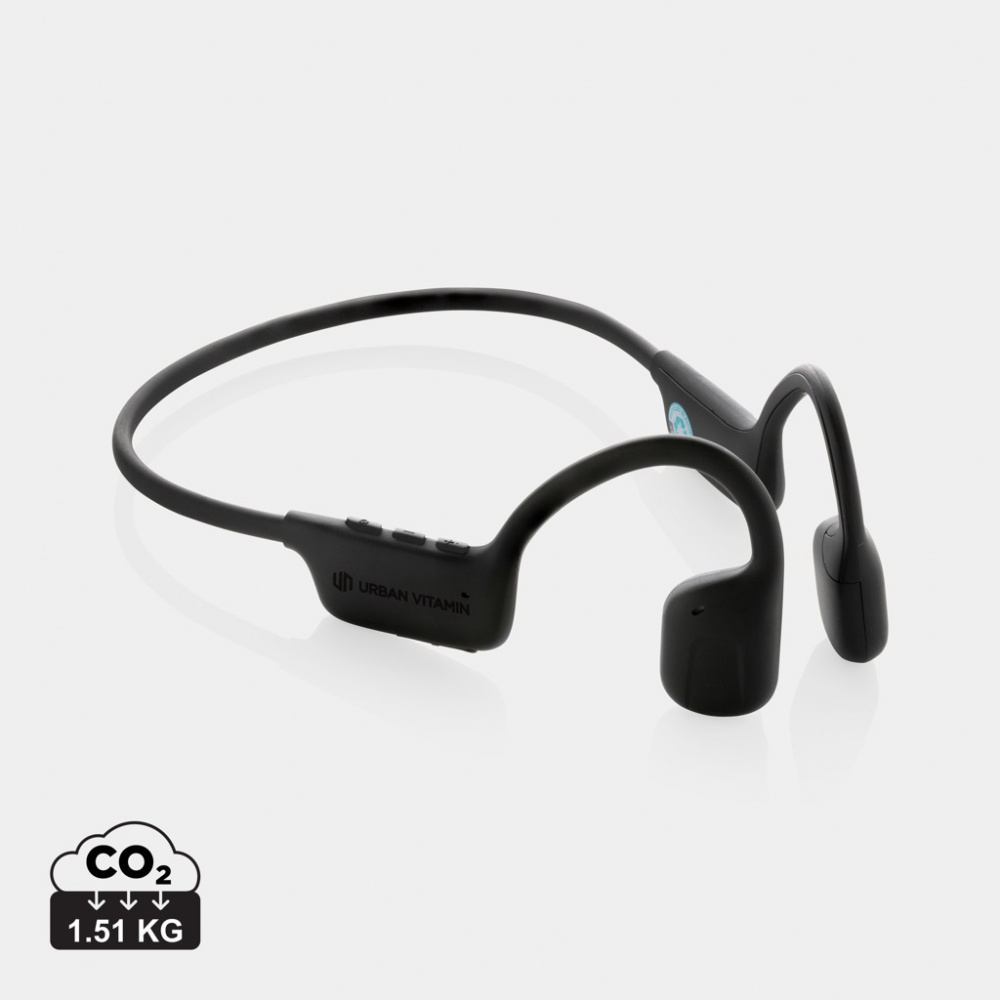 Logotrade promotional merchandise picture of: Urban Vitamin Glendale RCS rplastic air conductive headphone