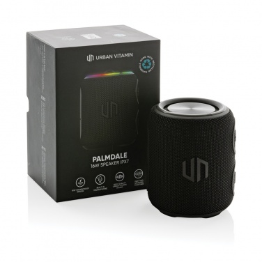 Logotrade promotional product image of: Urban Vitamin Palmdale RCS rplastic 16W speaker IPX7