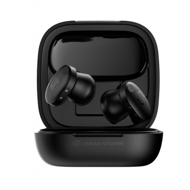 Logo trade promotional product photo of: Lakewood RCS recycled and repairable wireless earbuds