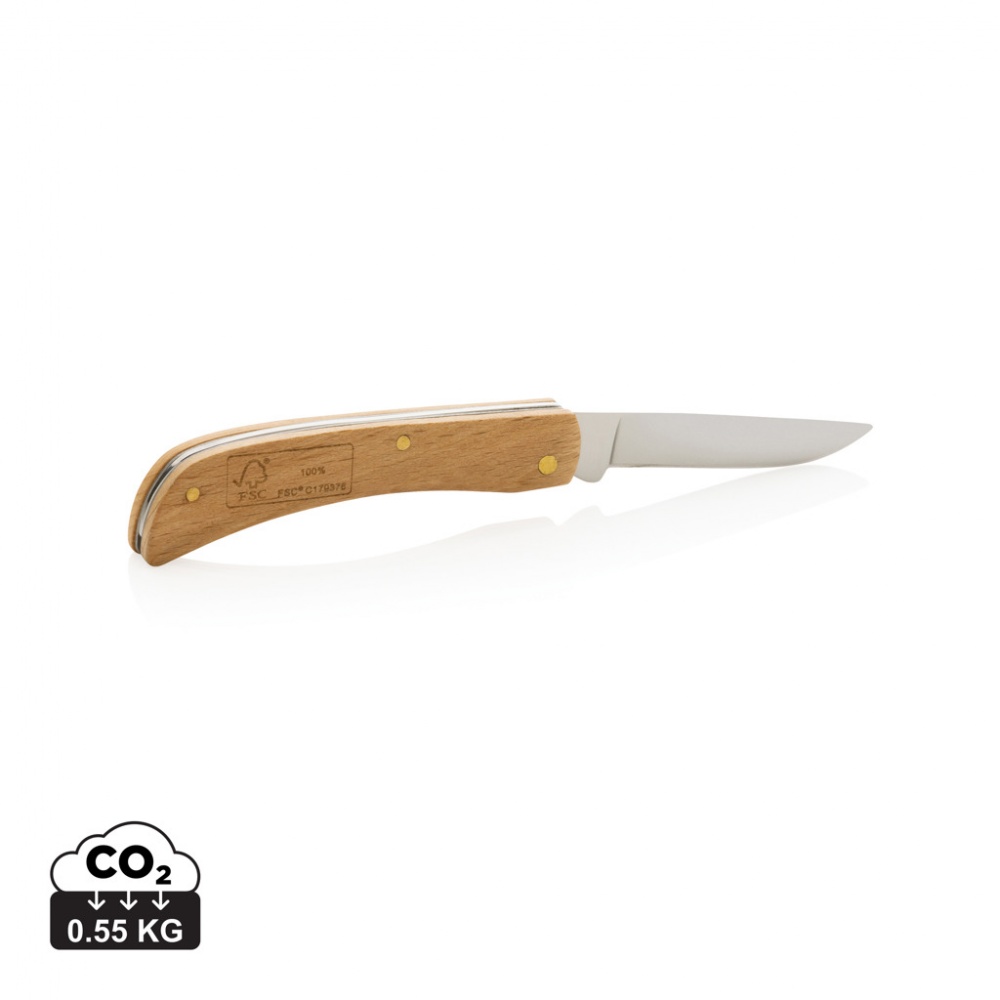 Logo trade promotional items picture of: Wooden knife