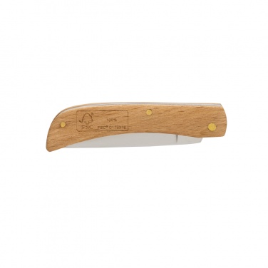 Logo trade promotional giveaway photo of: Wooden knife