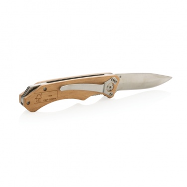 Logotrade business gifts photo of: Wooden outdoor knife