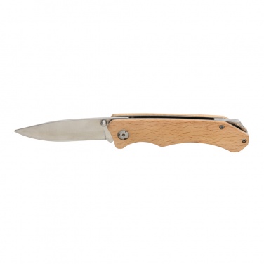 Logo trade promotional items picture of: Wooden outdoor knife