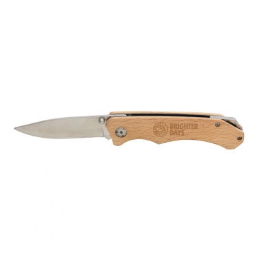 Logotrade promotional merchandise photo of: Wooden outdoor knife