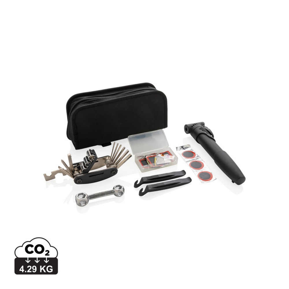 Logotrade promotional merchandise image of: Bike repair kit set 17 pcs